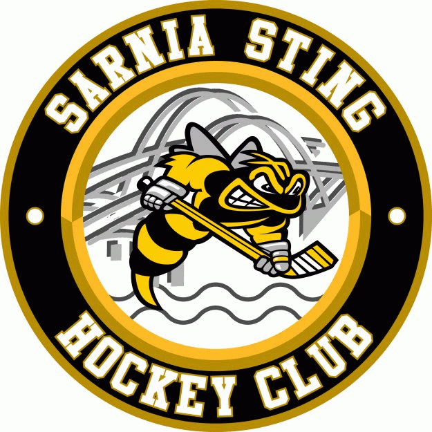 Sarnia Sting 2012 13-Pres Alternate Logo vinyl decal